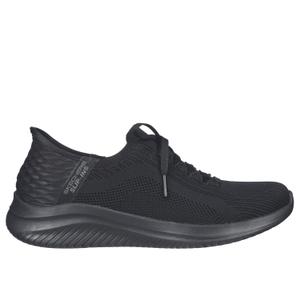 149710-bbk-damestrainers-skechers-slip-ins-ultra-flex-3-0-brilliant-zwart