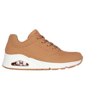 73690-tan-damestrainers-skechers-uno-stand-on-air-bruine