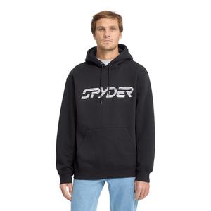 38a411505-blk-hoodie-spyder-wordmarck-zwart