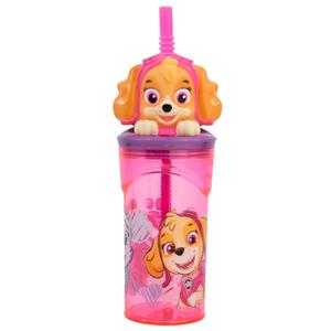 755151-tumbler-met-rietje-en-3d-beeldje-stor-paw-patrol-veelkleurig-360-ml