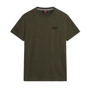 m1011245a-1bg-t-shirt-van-biologisch-katoen-superdry-essential-olijfkleurig-gevlekt