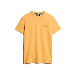 m1011245a-9ab-katoenen-t-shirt-superdry-essential-okergeel-gevlekt