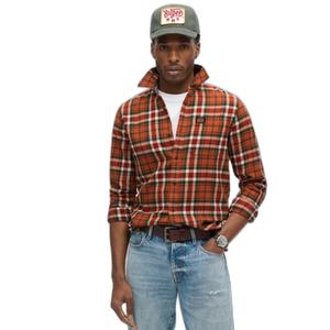 m4010727a-c1q-katoenen-flannel-overhemden-met-lange-mouwen-superdry-oranje-oregon-met-ruitjes