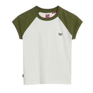 w1011227a-2fq-dames-t-shirt-met-raglanmouwen-van-biologisch-katoen-superdry-essential-kaki-olijfgroen-off-white