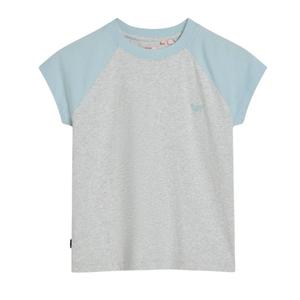 w1011227a-2ft-dames-t-shirt-met-raglanmouwen-van-biologisch-katoen-superdry-essential-winter-hemelsblauw-gletsjergrijs-gevlekt