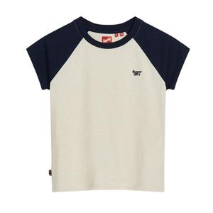 w1011227a-2in-dames-t-shirt-met-raglanmouwen-van-biologisch-katoen-superdry-essential-diep-marineblauw-licht-gevlekt-grijs