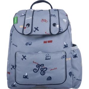 214011-rugtas-met-magneetzak-tartine-en-chocolade-voor-kinderen-tann-s-globe-trotter-grijs-5-l