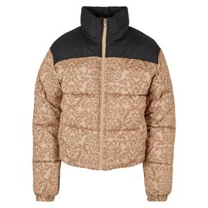tb5438-04258-dames-retro-donsjack-urban-classics-aop-retro-beige
